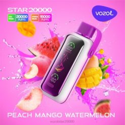 VOZOL Cena - VOZOL STAR 20 000 VRDD411 persiku mango arbūzs