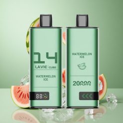 Lavie Cube 20000 Puffs Vienreizējās lietošanas Vape Arbūzu Ledus