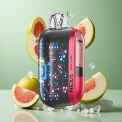 NEXA Ultra 50 000 Puffs Kirsu Vienreizējās lietošanas Vape ar 20ml Iepriekš Uzpildītu un 5% Nikotīna Stiprumu