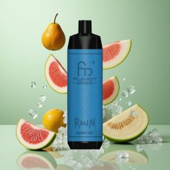 RandM Fumot Shisha 10000 Puffs OGļu Ledus LED Indikators Type-C Port