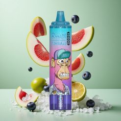 RandM Fumot Tornado 15000 Puffs Zilene Aveņu Vienreizējās lietošanas Vape 25ml 850mAh