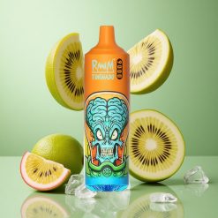 RandM Fumot Tornado 9000 Puffs 54 Garšas Skaistumkopšanas RGB Displejs