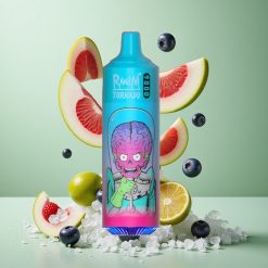 RandM Fumot Tornado 9000 Puffs Zilenes Aveņu