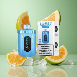 Razz Bar 50000 Puffs Gumiņlāču Vienreizējās lietošanas Vape ar 1,0 Ohm Tīkla Spoli un 650 Mah Bateriju