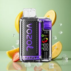 VOZOL Vista 20000 Puffs Zemeņu Manga OLED Ekrāns PCR Materiāls